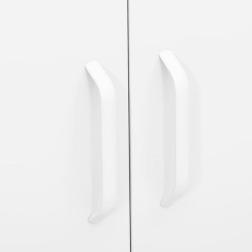 Lady Jillian -  Storage Cabinet White 80x35x101,5 cm Steel - Model 3